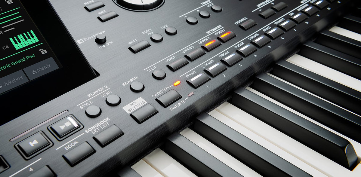 Đàn Organ Korg Pa5X - cận cảnh chi tiết
