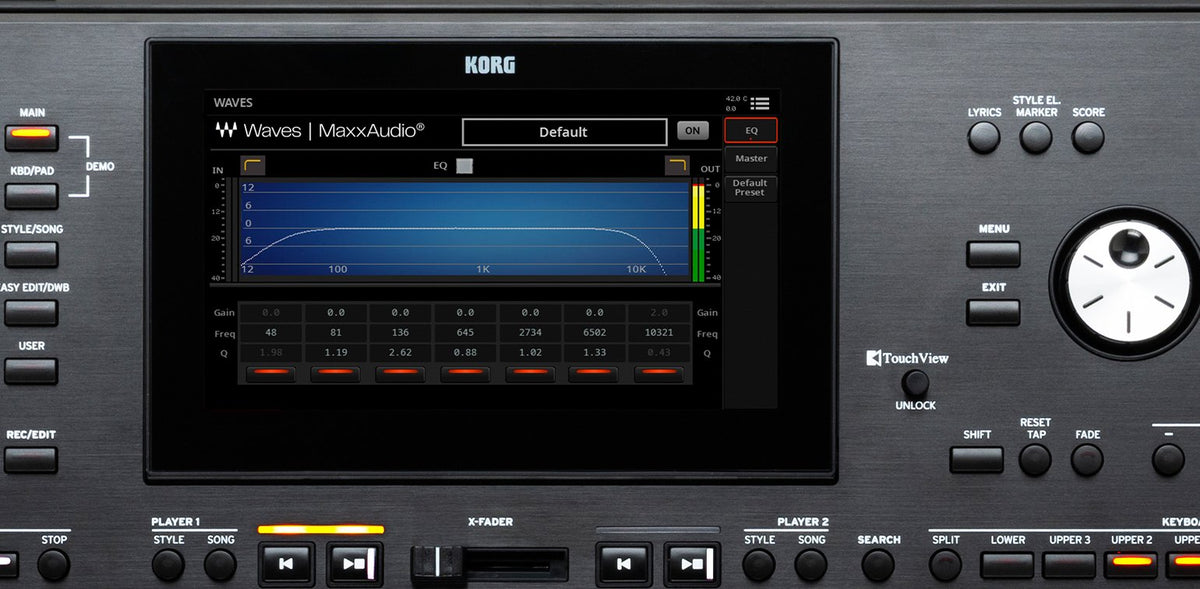 Đàn Organ Korg Pa5X - cận cảnh chi tiết