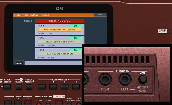Đàn Organ Korg Pa700 - cận cảnh chi tiết