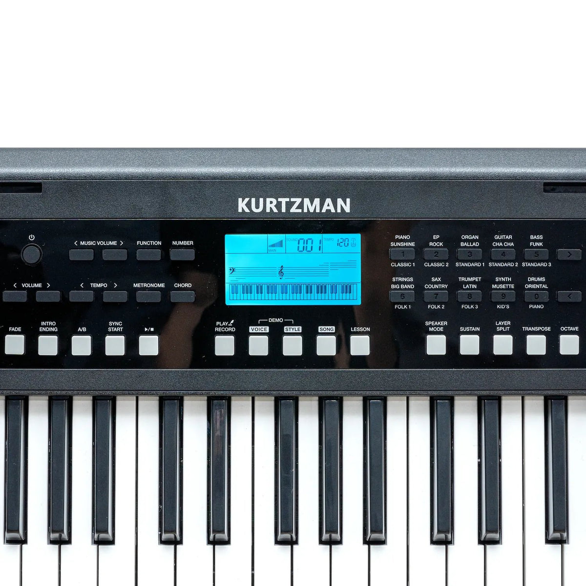 Đàn Organ Kurtzman K190 - cận cảnh chi tiết