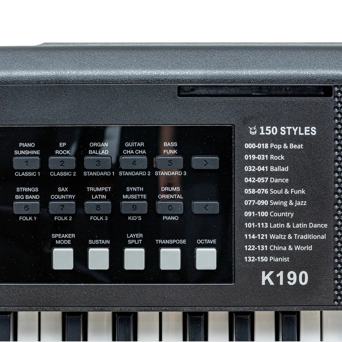 Đàn Organ Kurtzman K190 - tính năng nổi bật