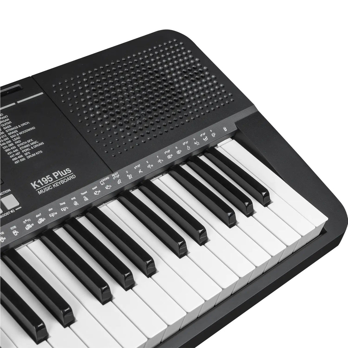 Đàn Organ Kurtzman K195 Plus - cận cảnh chi tiết (Đen)