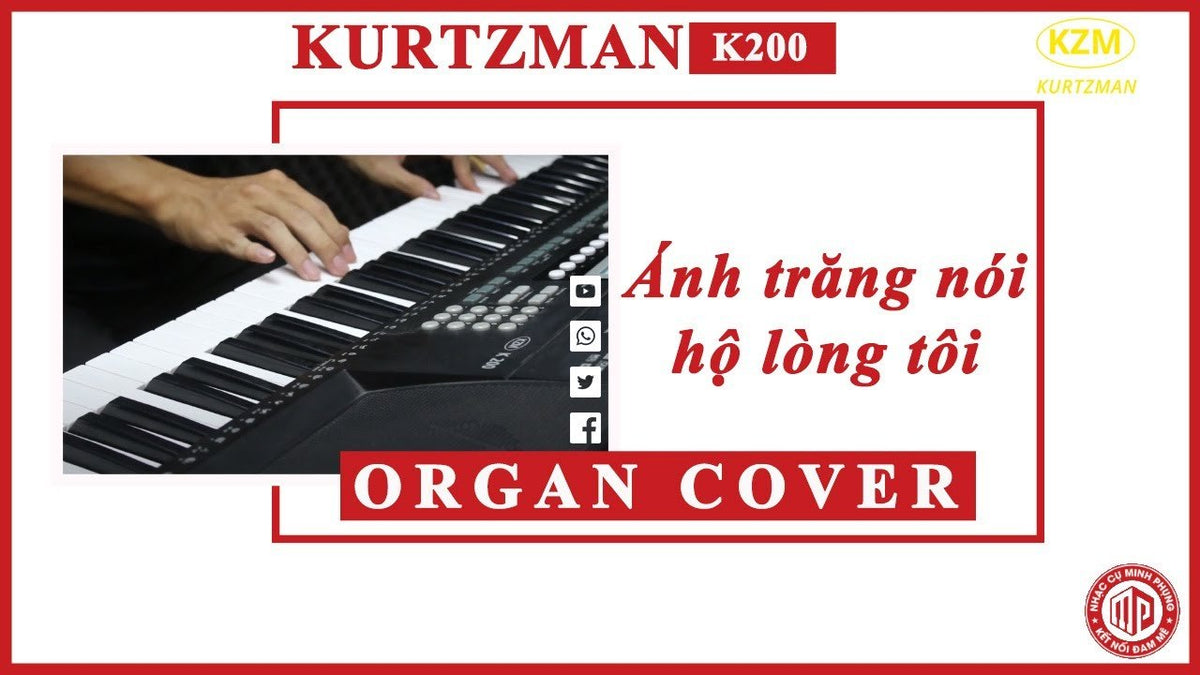 Đàn Organ Kurtzman K200 - không gian sử dụng