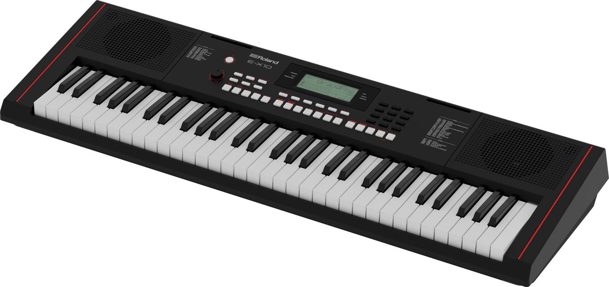 Đàn Organ Roland EX10 - góc nghiêng