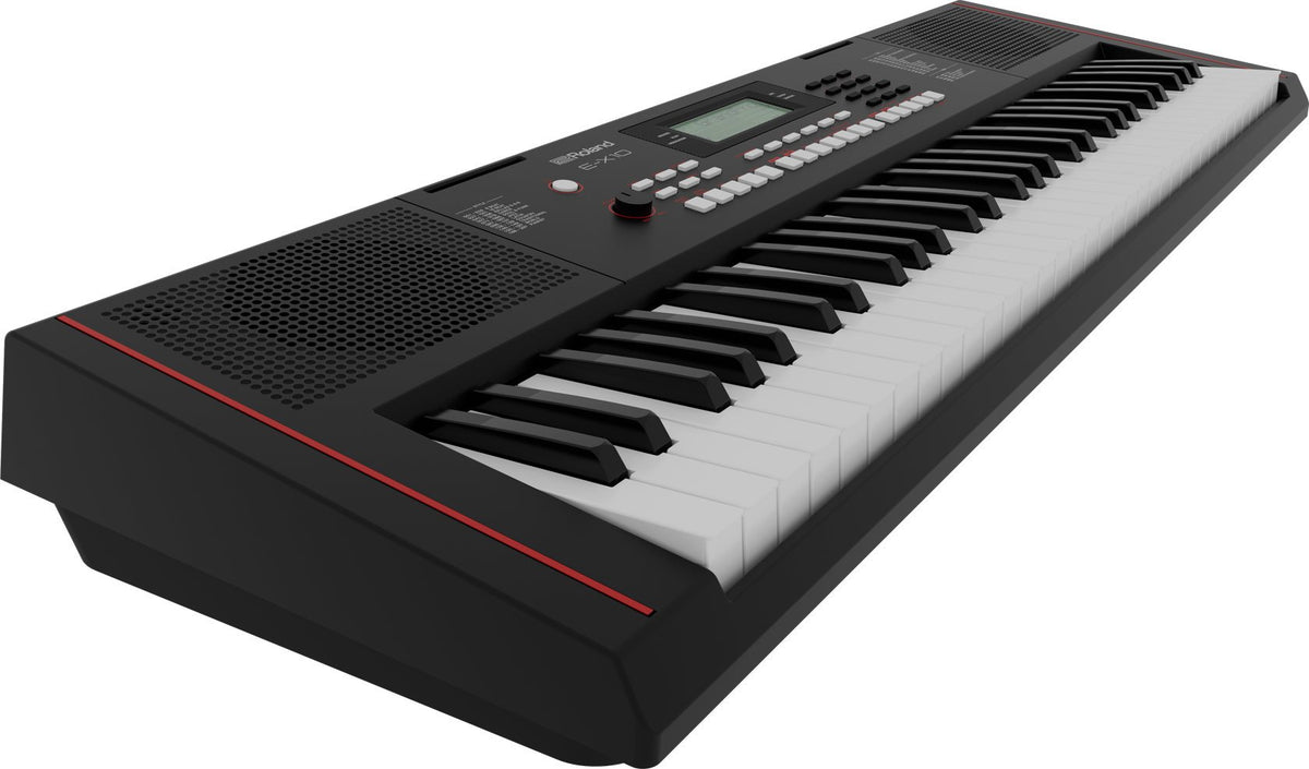 Đàn Organ Roland EX10 - góc nghiêng