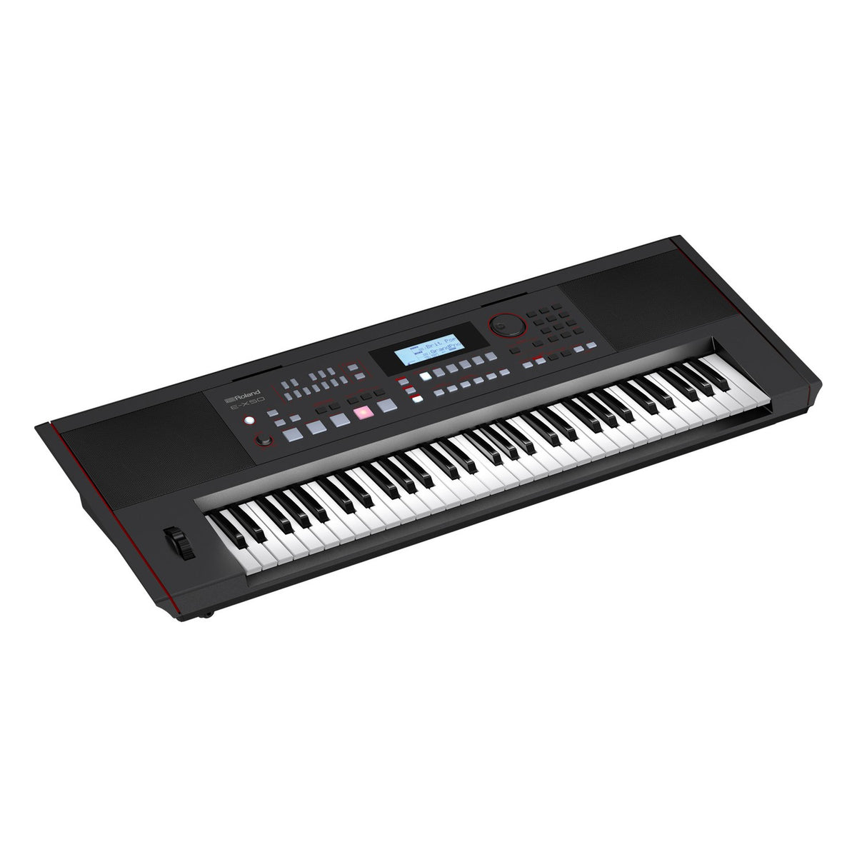 Đàn Organ Roland E-X50 - góc nghiêng