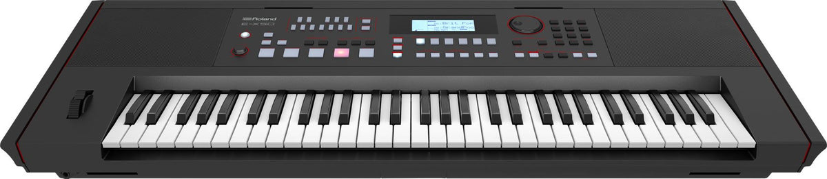 Đàn Organ Roland E-X50 - góc nghiêng