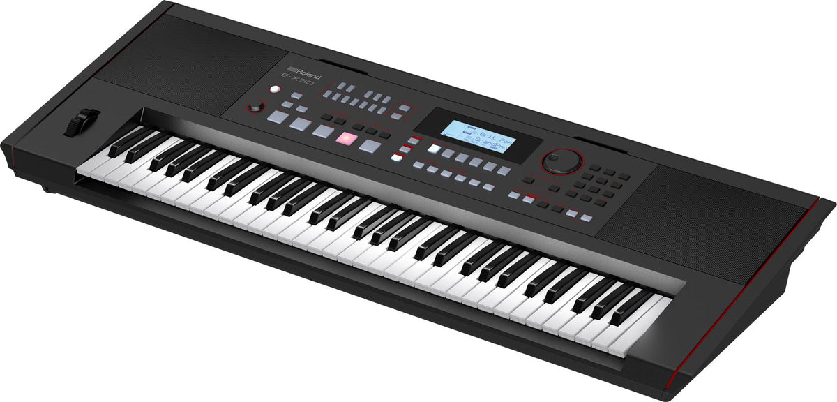Đàn Organ Roland E-X50 - góc nghiêng