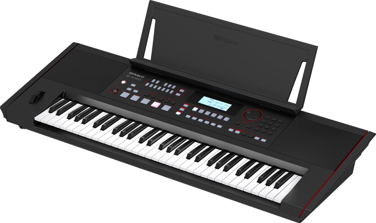 Đàn Organ Roland E-X50 - góc nghiêng