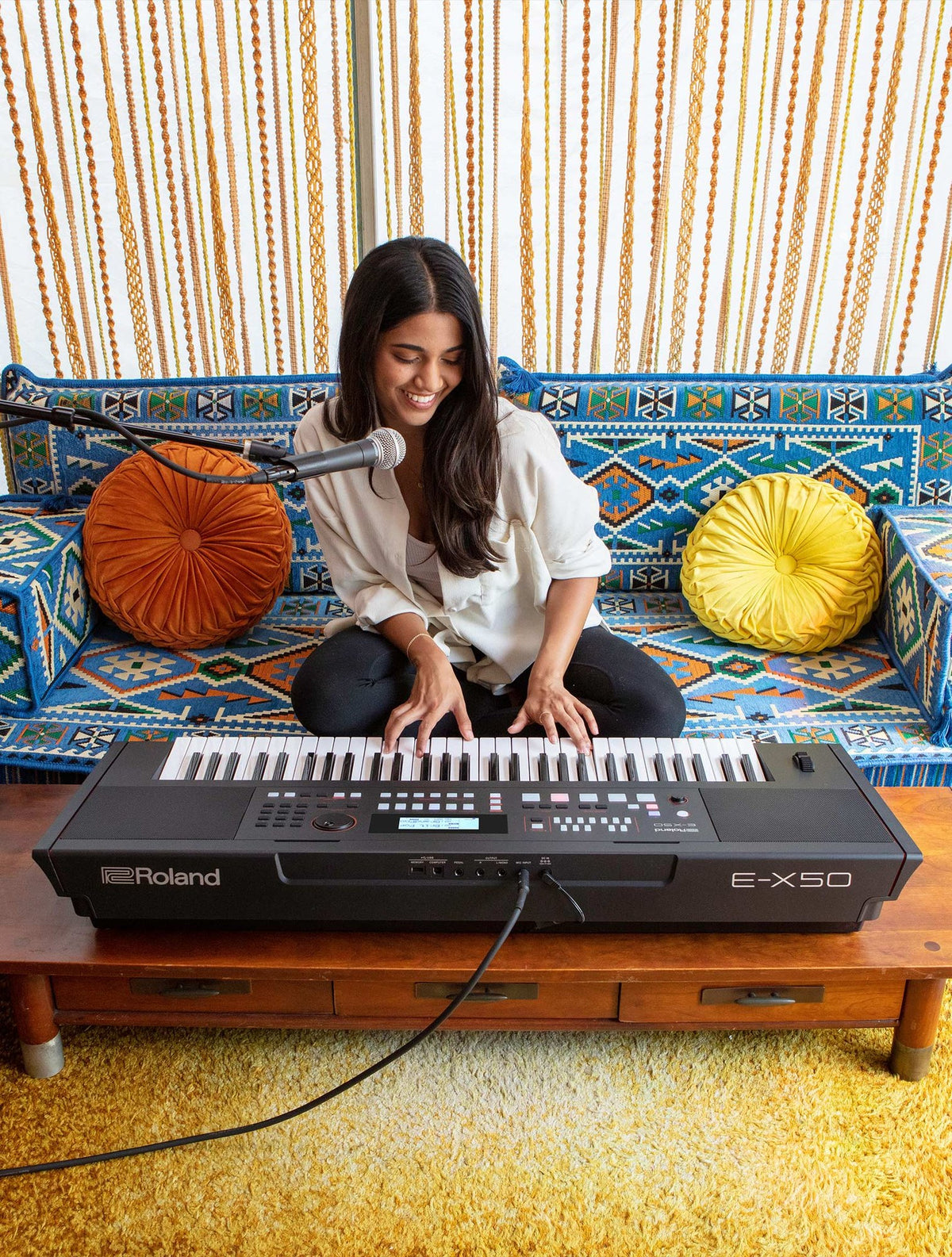 Đàn Organ Roland E-X50 - tính năng nổi bật