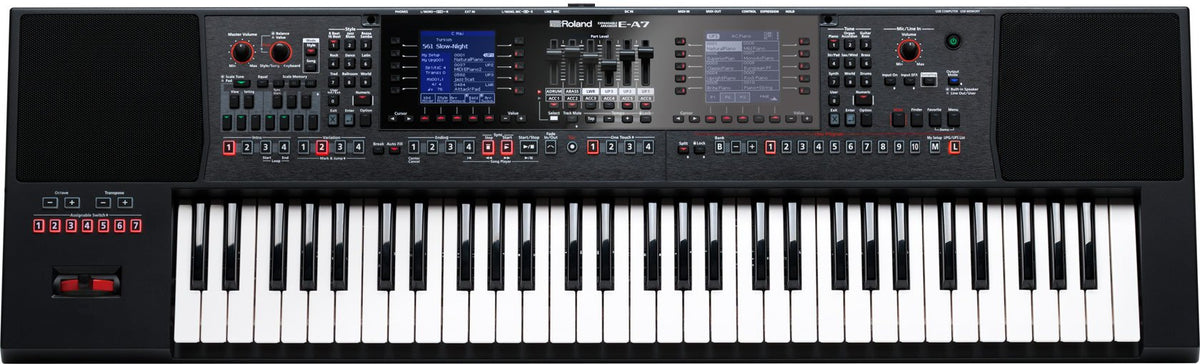 Đàn Organ Roland E-A7 - bảng điều khiển
