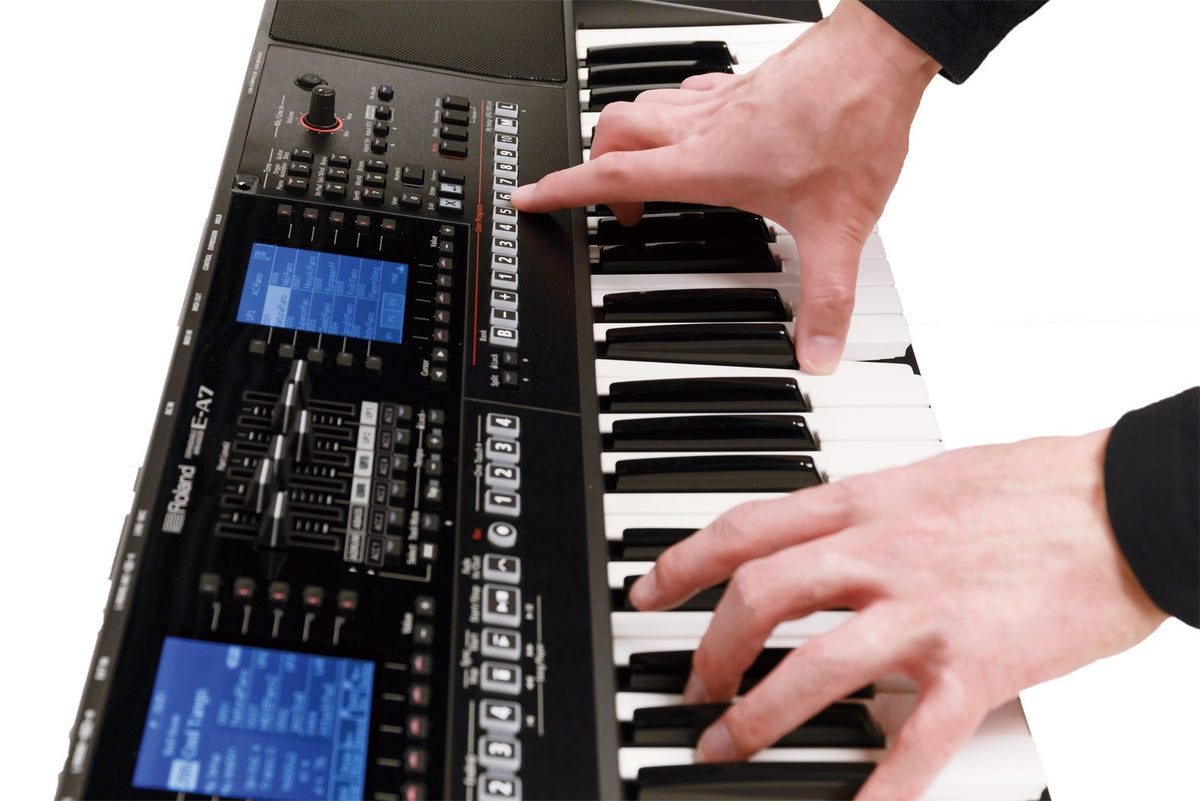 Đàn Organ Roland E-A7 - cận cảnh chi tiết