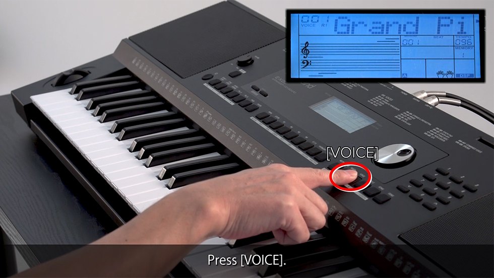 Đàn Organ Roland E-X20 - không gian sử dụng