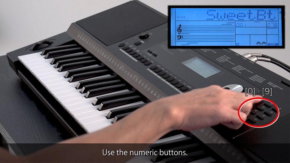 Đàn Organ Roland E-X20 - không gian sử dụng