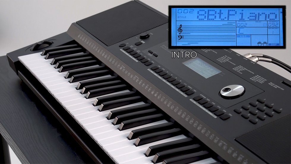 Đàn Organ Roland E-X20 - không gian sử dụng