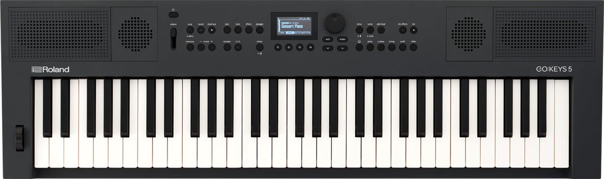 Đàn Organ Roland GO:KEYS 5 - bảng điều khiển (Graphite)