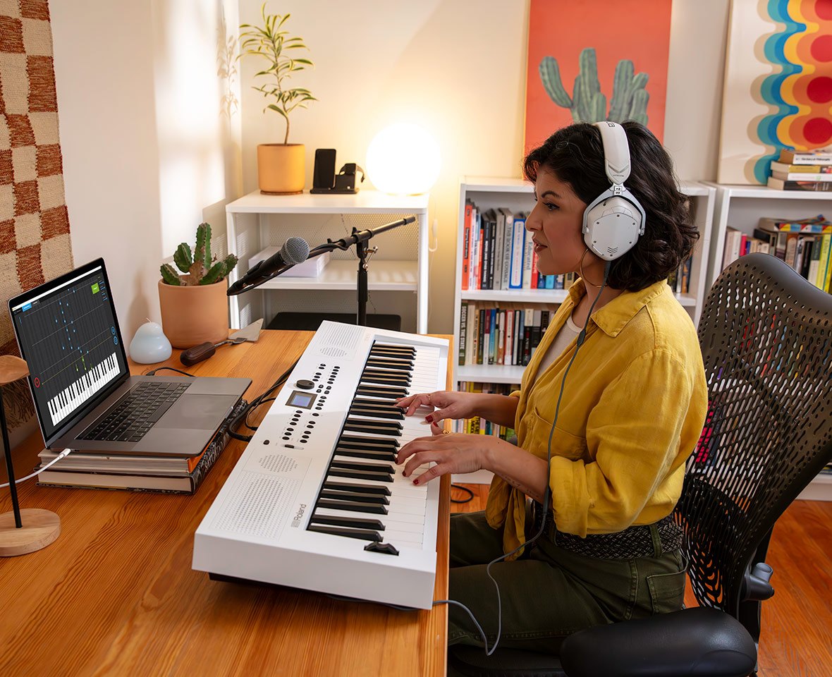 Đàn Organ Roland GO:KEYS 5 - không gian sử dụng