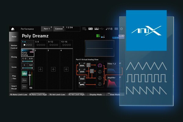 Đàn Synthesizer Yamaha MODX M8 88 Phím - không gian sử dụng