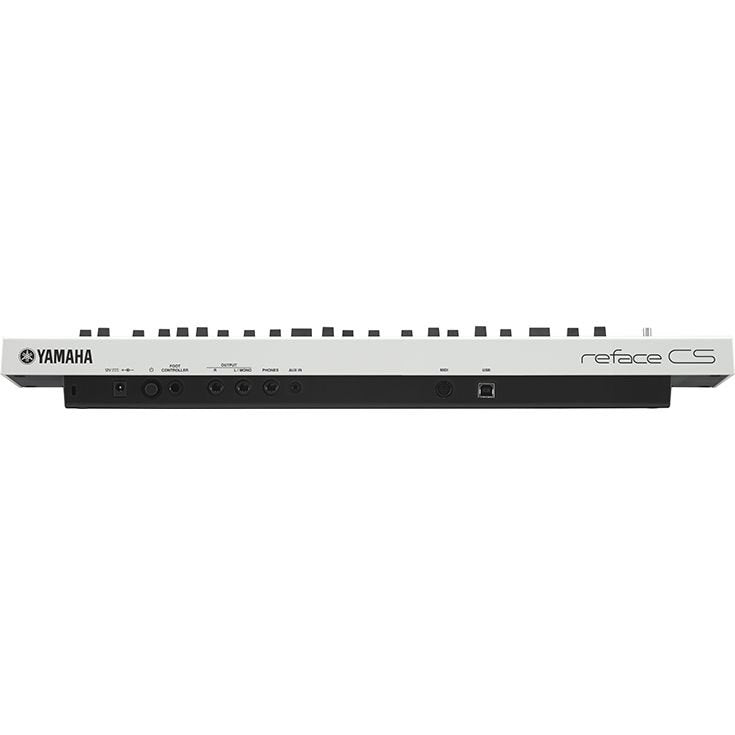 Đàn Synthesizer Yamaha reface - mặt sau, cổng kết nối (CS)