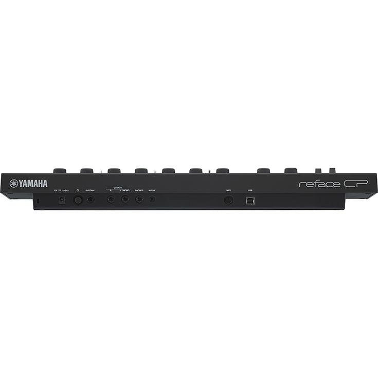 Đàn Synthesizer Yamaha reface - mặt sau, cổng kết nối (CP)