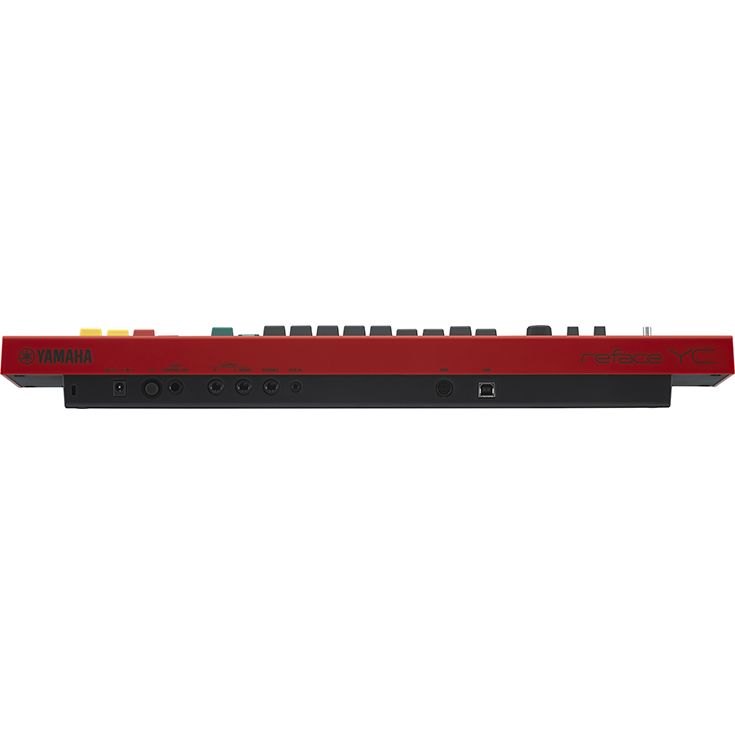 Đàn Synthesizer Yamaha reface - mặt sau, cổng kết nối (YC)