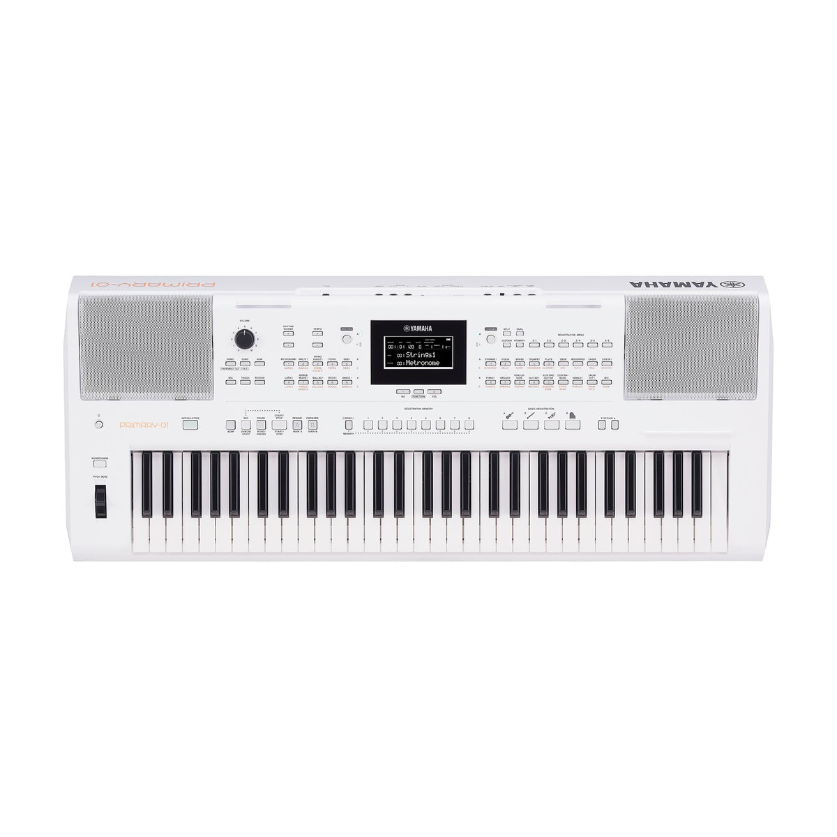 Đàn Organ Yamaha PRIMARY-01 - bảng điều khiển