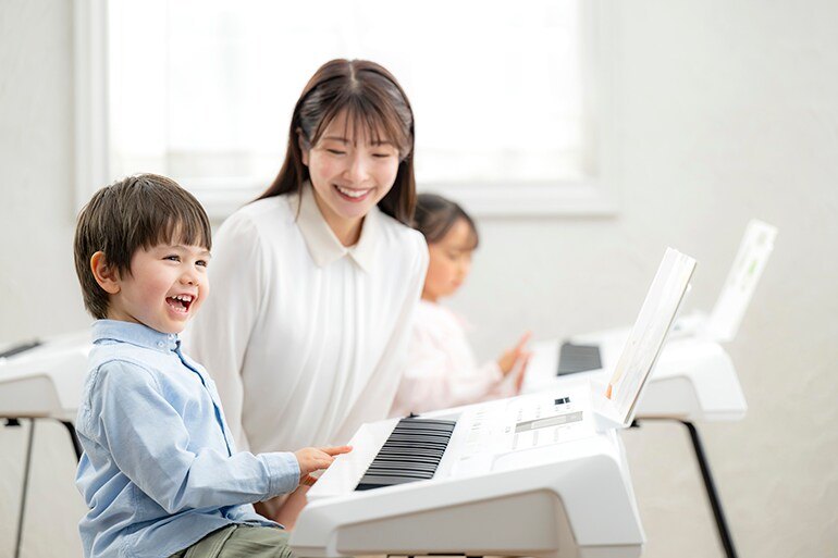 Đàn Organ Yamaha PRIMARY-01 - không gian sử dụng