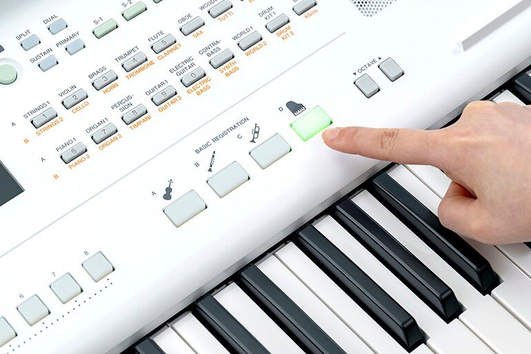 Đàn Organ Yamaha PRIMARY-01 - cận cảnh chi tiết