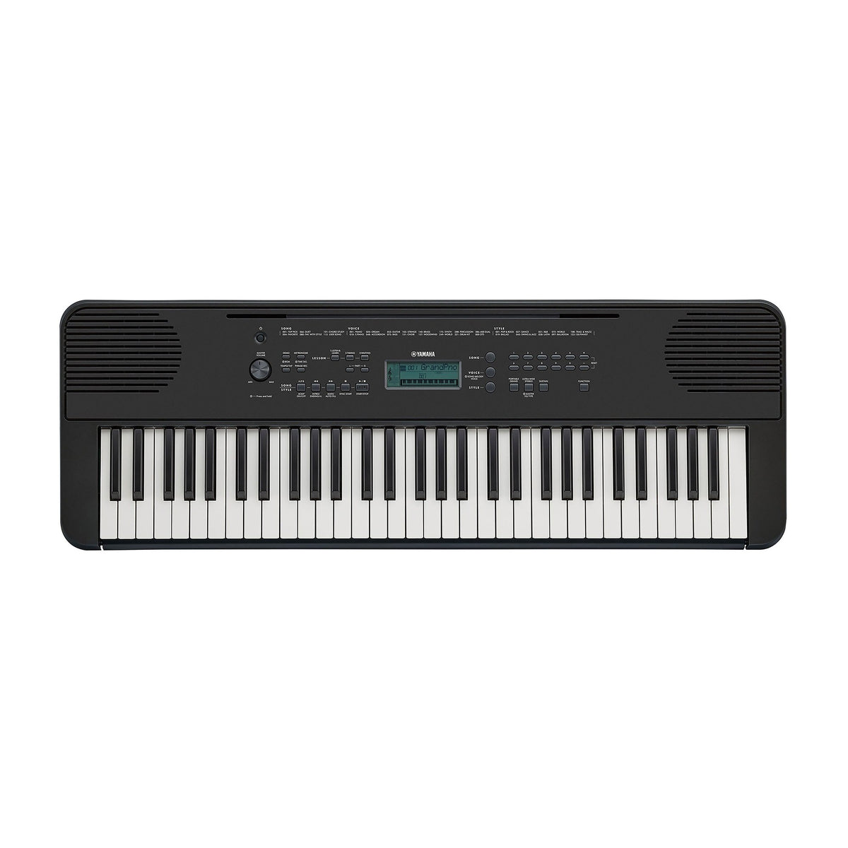Đàn Organ Yamaha PSR-E360 - bảng điều khiển (Đen)