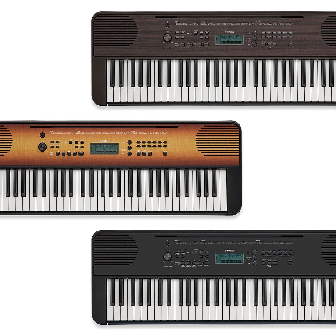 Đàn Organ Yamaha PSR-E360 - góc nghiêng