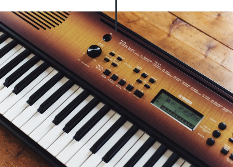 Đàn Organ Yamaha PSR-E360 - cận cảnh chi tiết