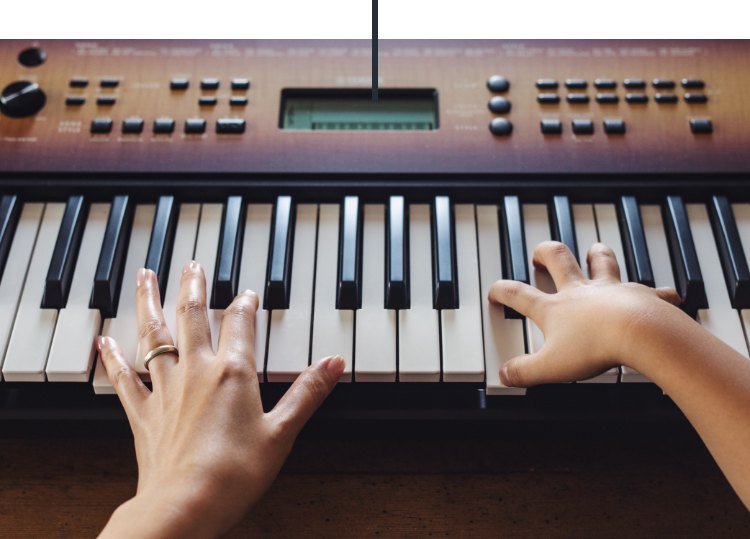Đàn Organ Yamaha PSR-E360 - cận cảnh chi tiết