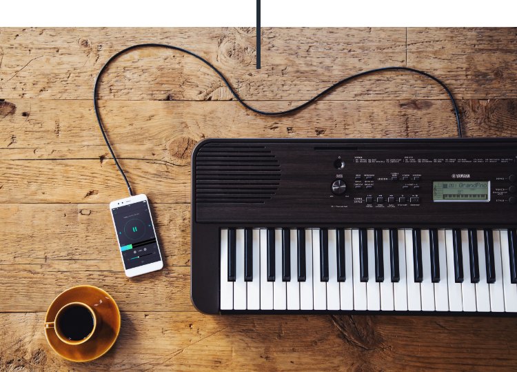 Đàn Organ Yamaha PSR-E360 - cận cảnh chi tiết
