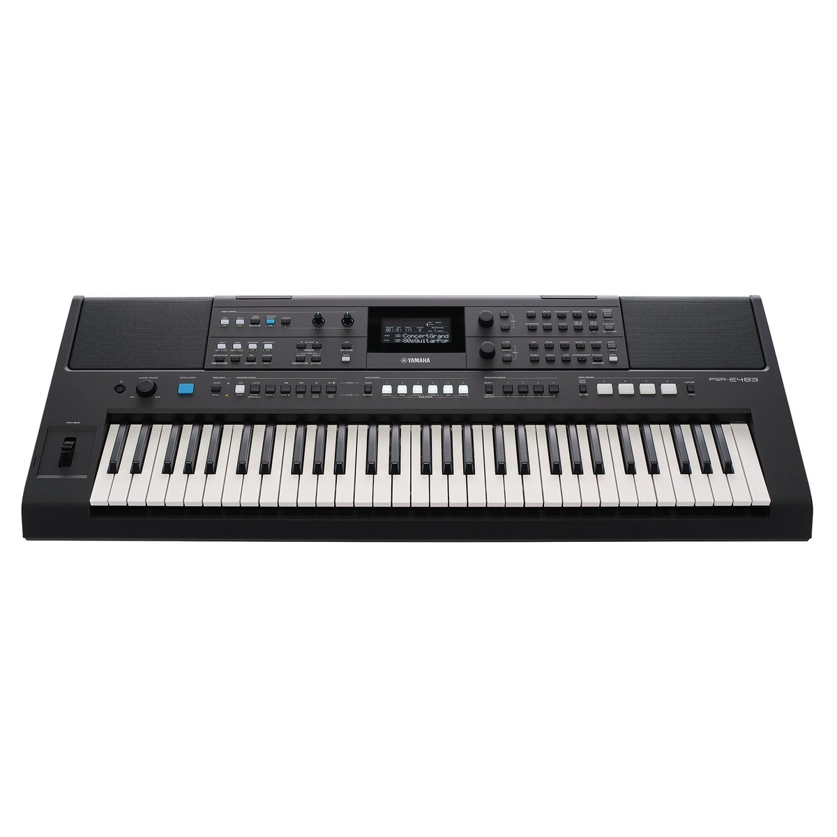 Đàn Organ Yamaha PSR-E483 - góc nghiêng