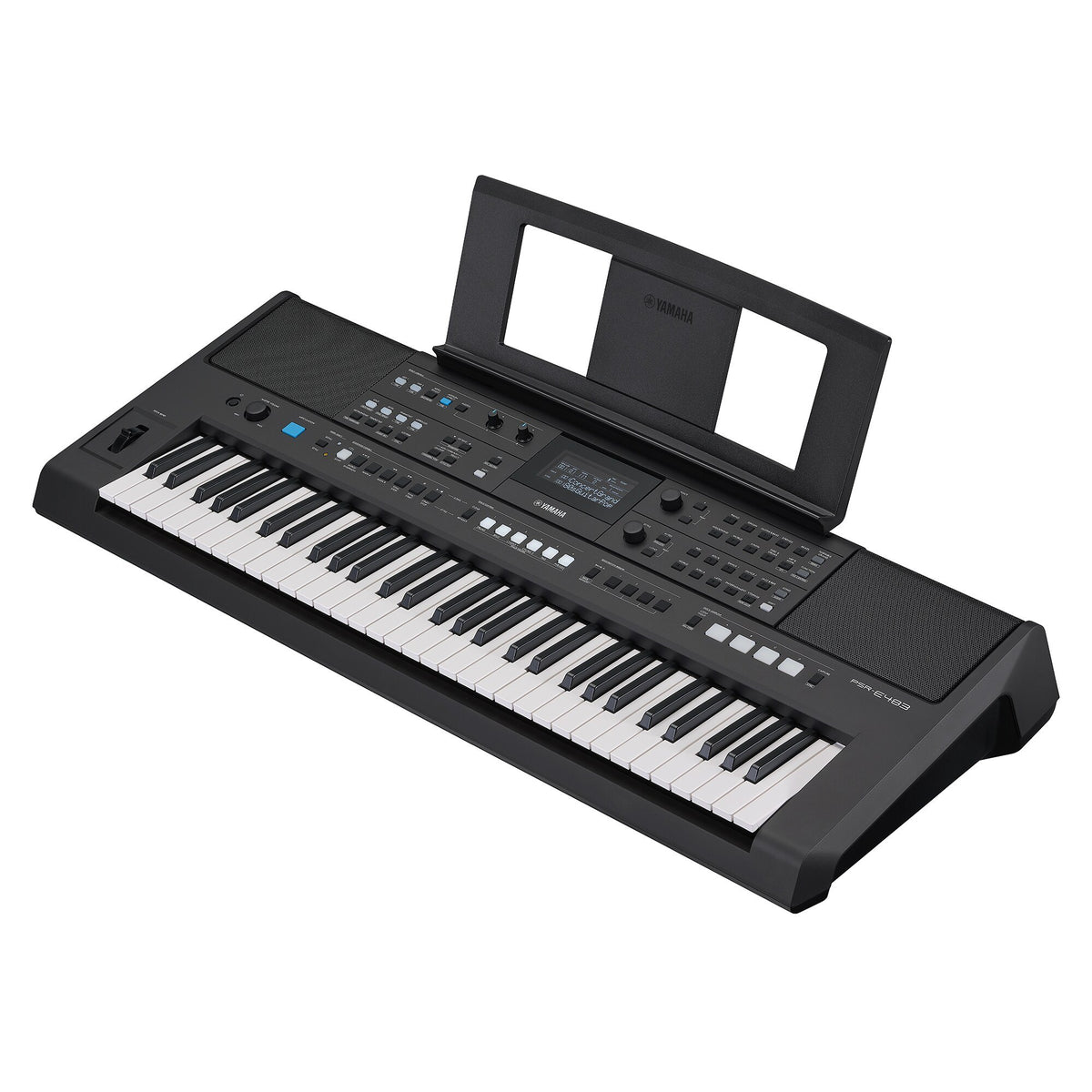 Đàn Organ Yamaha PSR-E483 - góc nghiêng