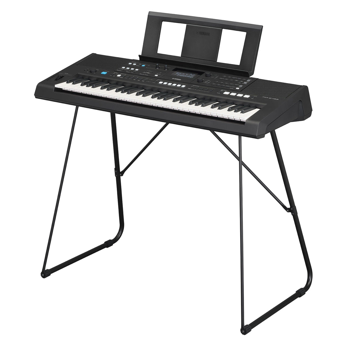 Đàn Organ Yamaha PSR-E483 - góc nghiêng