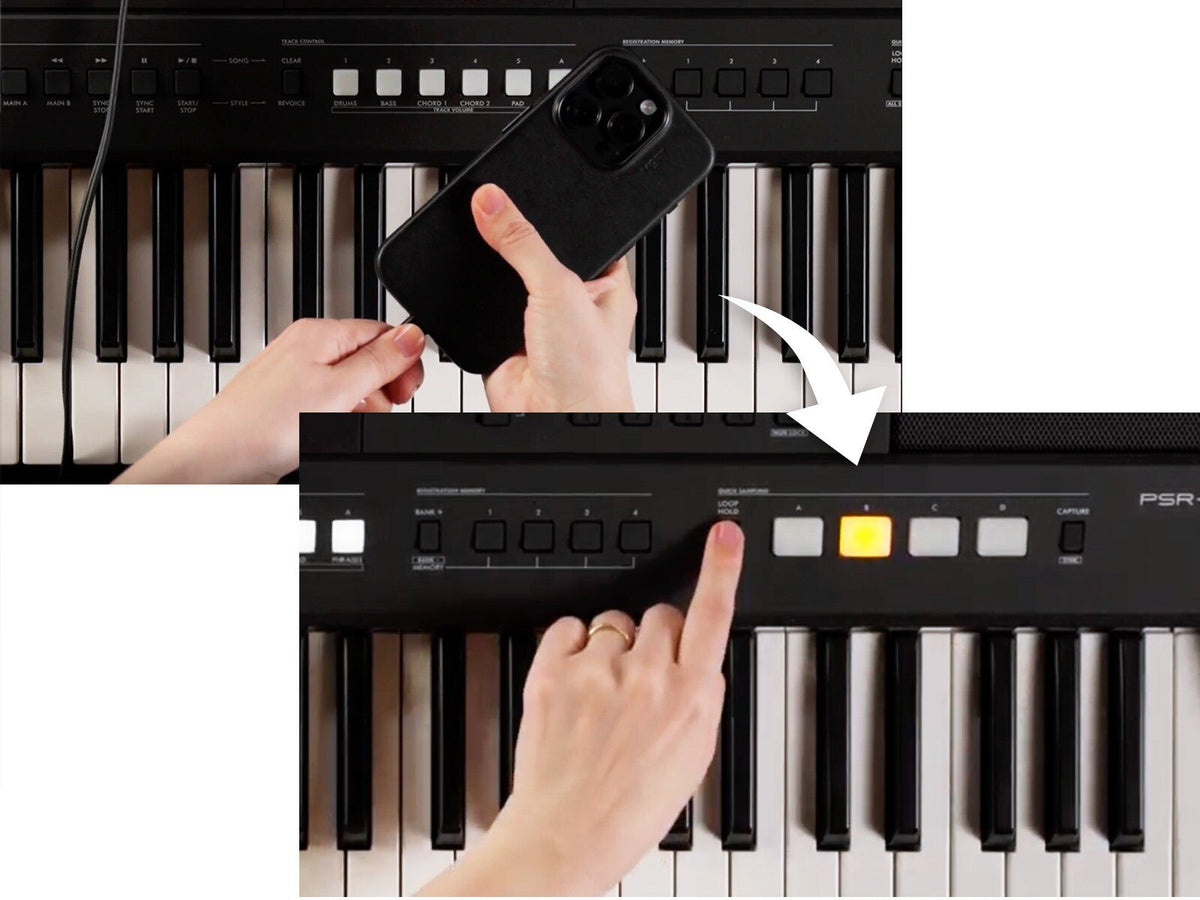 Đàn Organ Yamaha PSR-E483 - cận cảnh chi tiết