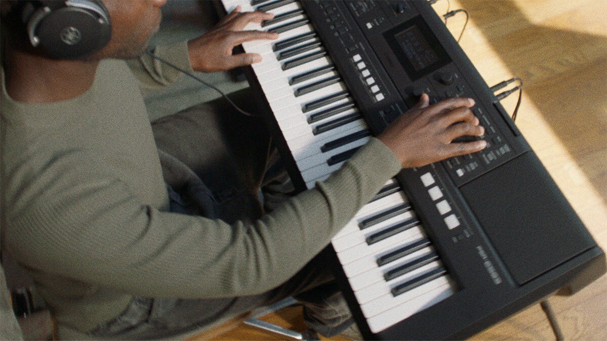 Đàn Organ Yamaha PSR-E483 - không gian sử dụng