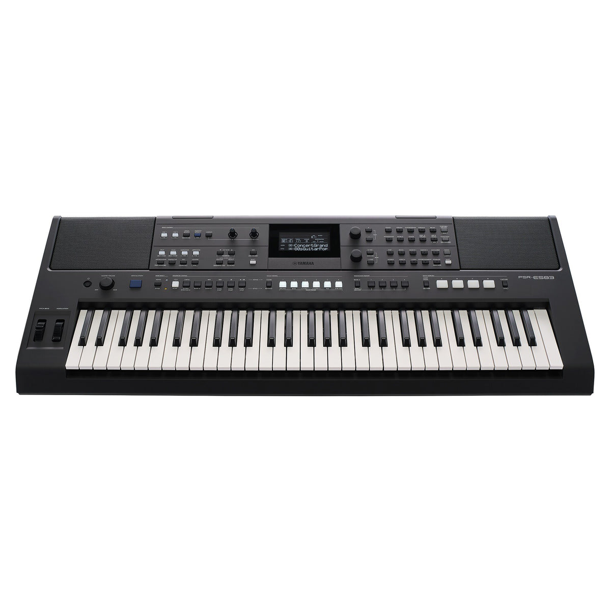 Đàn Organ Yamaha PSR-E583 - góc nghiêng