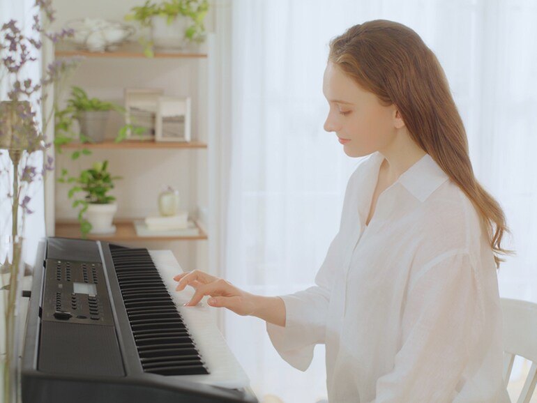 Đàn Organ Yamaha PSR-EW320 - cận cảnh chi tiết