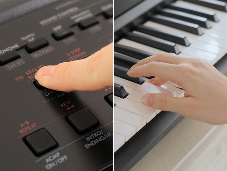 Đàn Organ Yamaha PSR-EW320 - cận cảnh chi tiết