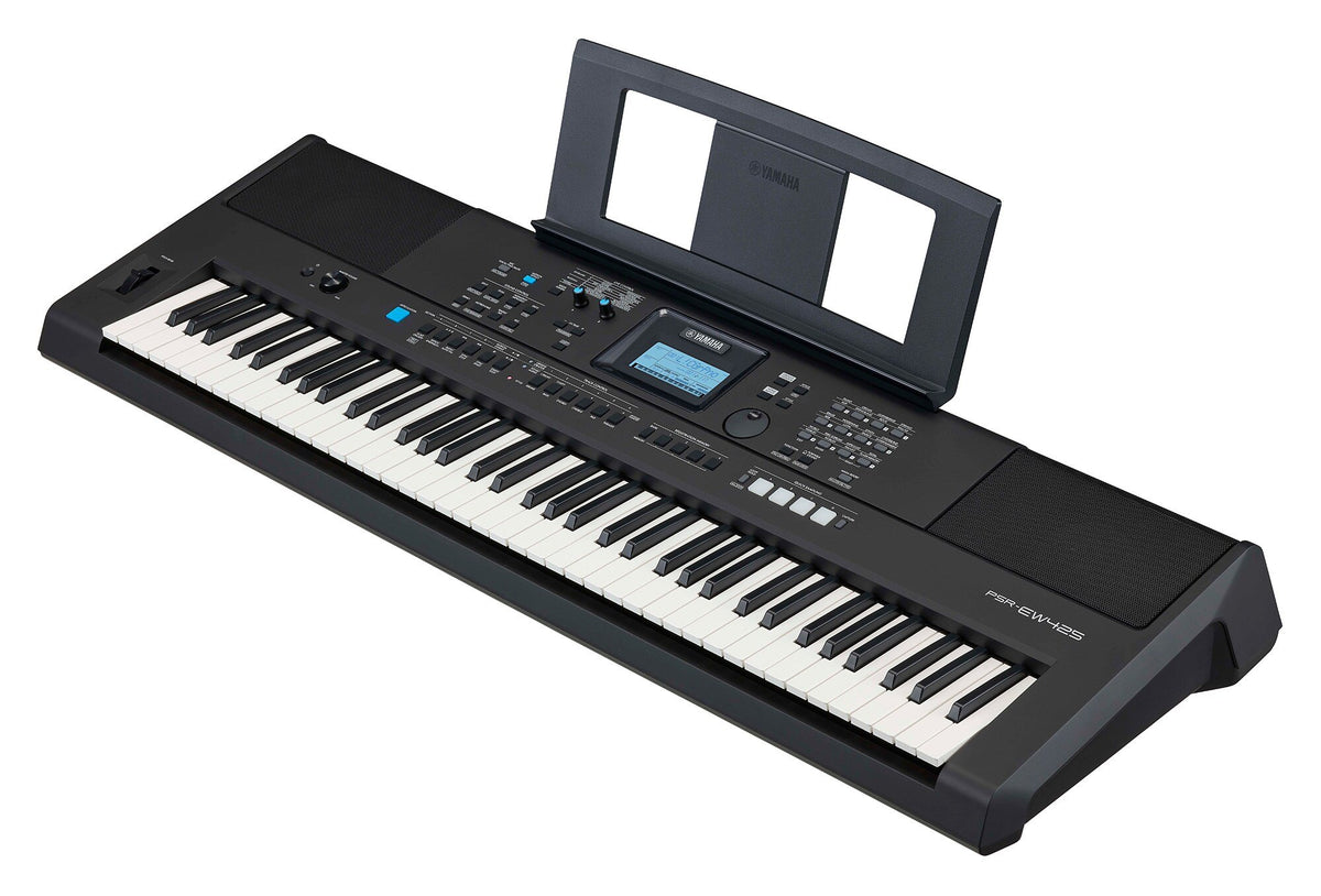 Đàn Organ Yamaha PSR-EW425 - góc nghiêng
