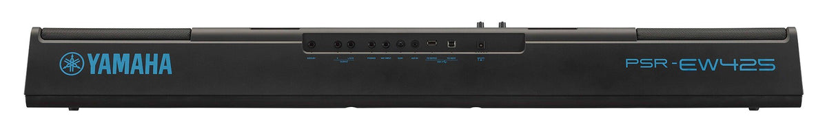 Đàn Organ Yamaha PSR-EW425 - mặt sau, cổng kết nối