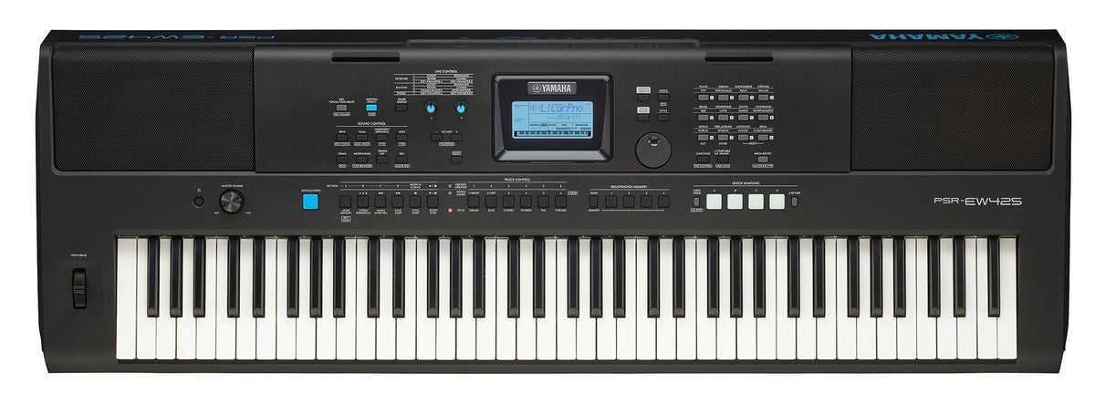 Đàn Organ Yamaha PSR-EW425 - bảng điều khiển
