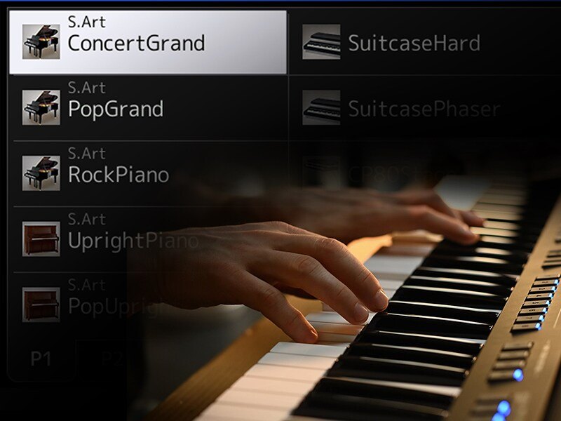 Đàn Organ Yamaha PSR-SX720 - cận cảnh chi tiết
