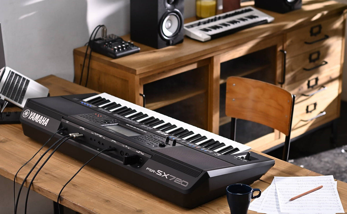 Đàn Organ Yamaha PSR-SX720 - không gian sử dụng