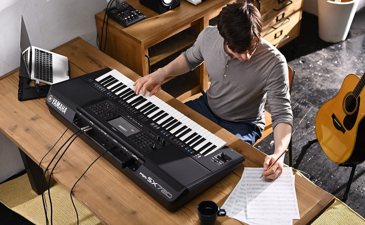Đàn Organ Yamaha PSR-SX720 - không gian sử dụng