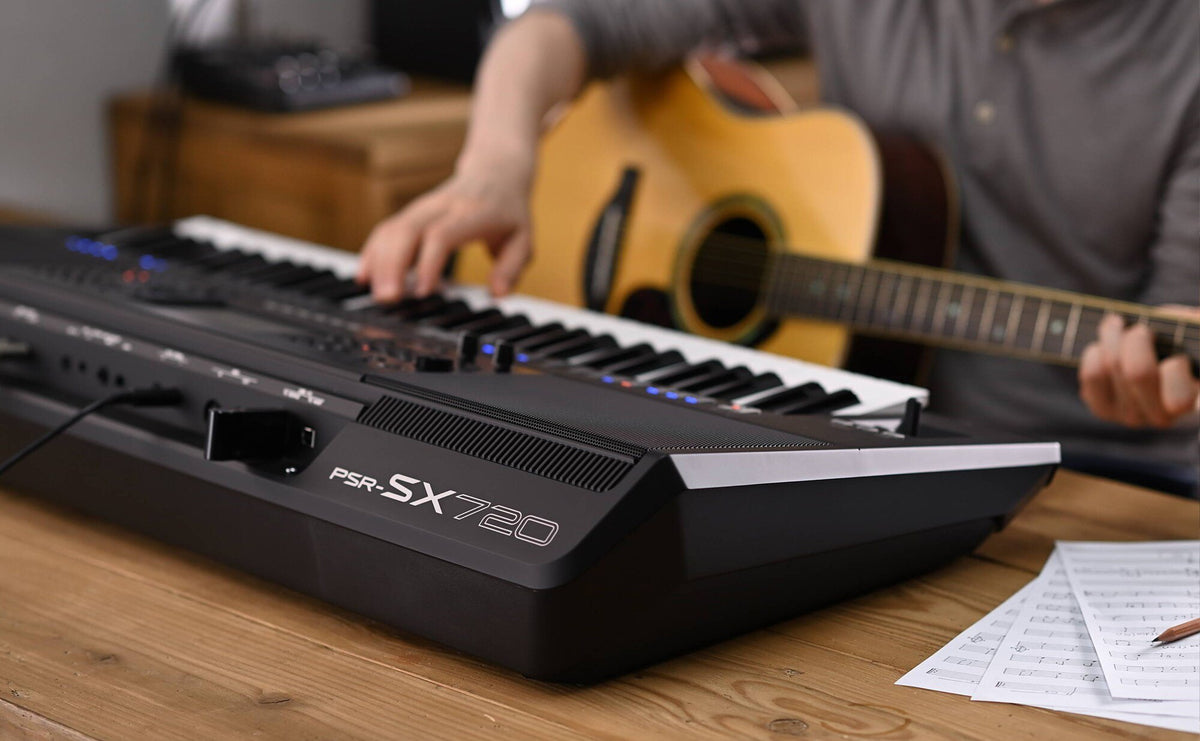 Đàn Organ Yamaha PSR-SX720 - không gian sử dụng