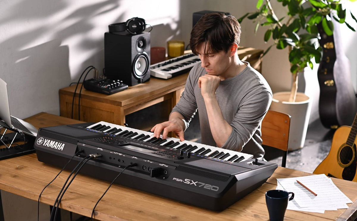 Đàn Organ Yamaha PSR-SX720 - không gian sử dụng