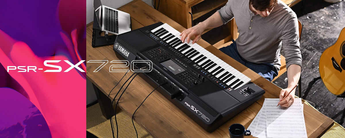 Đàn Organ Yamaha PSR-SX720 - tính năng nổi bật